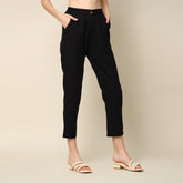 Tapered Pants - Black